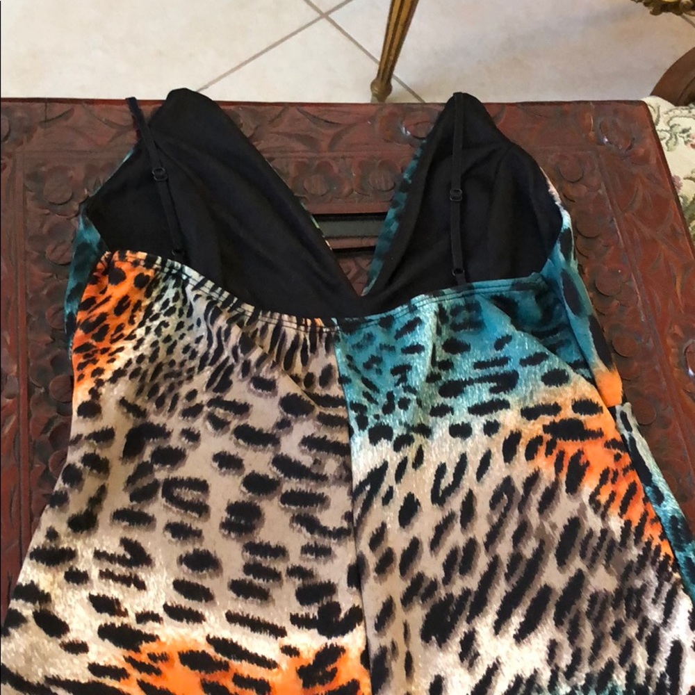 LEOPARD PRINT MINI DRESS - Picture 7 of 8